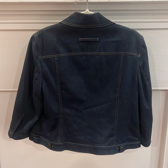 W Work to Weekend Denim Jacket.  Size 14 - Picture 10 of 12